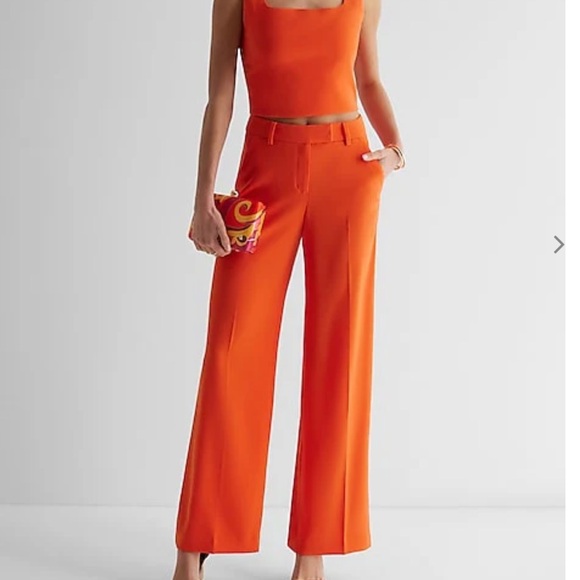 Express Editor Relaxed Trouser Mis Rise Size 10 NWT - Picture 1 of 9